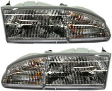 Headlights Headlamps Left & Right Pair Set NEW for 94-95 Ford Thunderbird picture