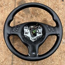 ✅ 2001-2006 BMW E46 M3 E39 M5 Factory M Sports Leather Steering Wheel OEM SW13 picture