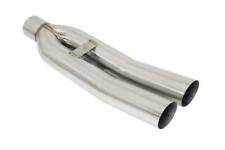 MEGAN RACING UNIVERSAL STAINLESS STEEL TWIN ANGLED BLAST PIPES 3