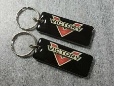 Victory Vision Vegas 8 Ball Hammer Gunner Magnum Motorcycle Key Chain pack of 2 picture
