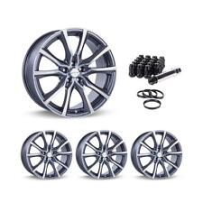 Wheel Rims Set with Black Lug Nuts Kit for 90-96 Chevrolet Lumina APV P831476 16 picture