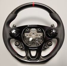 Mercedes Smart 453 Carbon Fiber Steering Wheel Smart Forfour Custom  picture