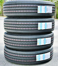 4 New Suntek HD Trail + All Steel ST 235/80R16 Load G 14 Ply Trailer Tires picture