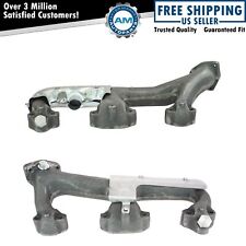 Exhaust Manifolds Left & Right Pair Set 5.7L 5.0L for 88-95 Chevy GMC Pickup Van picture