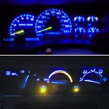 14 Royal Blue LED Kit For 1992-1999 Chevrolet Trucks Gauge Cluster & AC Controls picture