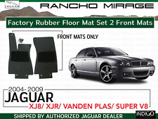 Jaguar OEM XJ8 XJR VDP Factory Rubber Floor Mat Set 2 Front Mats 04-09 C2C7368 picture