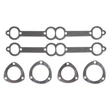 84F40D - Flowtech Aluminum Full Length Header Gasket Set Fits 1958 Chevy Yeoman picture