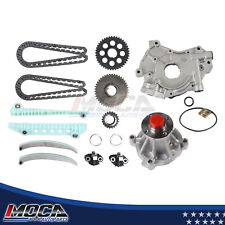 Timing Chain Kit W/Water Pump Oil Pump for 2009 Ford F-150 4.6L V8 inlet 21mm picture