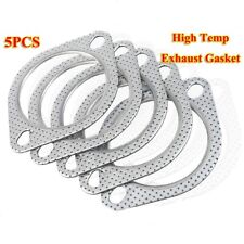 5PCS 3 Inch Exhaust Gasket 2-Bolt 78mm Flange High Temperature Gasket Fire Ring  picture