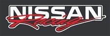 Nissan Racing Logo Vinyl Decal Sticker Sentra Altima GTR Skyline 240 300zx picture