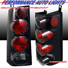 Set of Pair Black Taillights for 1996-2002 GMC Savana and Chevy Express Van  picture