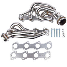 Shorty Headers Manifold for Ford F-150/250 Expedition 97-03 5.4L Stainless Steel picture
