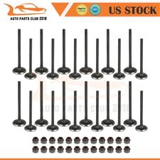 Intake Exhaust Valve Kit With Valve Stem Seals 2000 Fit for Saturn LW2 3.0L picture