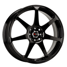 1 New Gloss Black Full Painted 16X7 40 4-100/114.30 Drag DR-33 Wheel picture