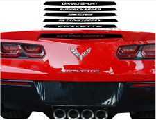 Corvette Stingray 3rd Third Brake Light Vinyl Decal Sticker 14 15 16 17 18 2019 picture