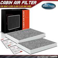 2x Activated Carbon Cabin Air Filter for Mercedes-Benz CL550 CL600 CL63 AMG S450 picture