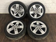 SEAT LEON MK3 ALLOY WHEELS HANKOOK TYRES 17 INCH 5F0601025T 7JX17H2 picture