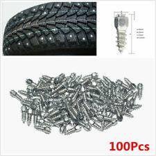 100Pcs Car/Truck/ATV Screw in Tire Stud Snow Spikes Racing Track Tire Ice Studs picture