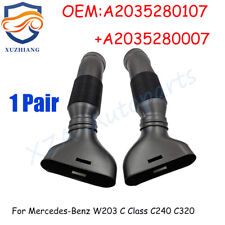 2Pcs L & R Air Intake Hose for Mercedes Benz C240 C320 4MATIC 2001-05 2035280107 picture