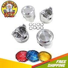 Pistons and Rings Fits 81-84 Toyota Celica Corona Pick Up 2.4L SOHC 8v 22R 22REC picture