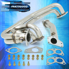 For 02-07 Subaru WRX STI EJ20 EJ25 Stainless Exhaust Header Manifold + Up-Pipe picture