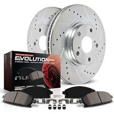 Powerstop K4539 Brake Discs And Pad Kit 2-Wheel Set Front for Chevy Le Sabre picture