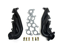 Shorty Headers for 11-17 Ford F150 Coyote Engine 5.0L V8 Ceramic Black picture