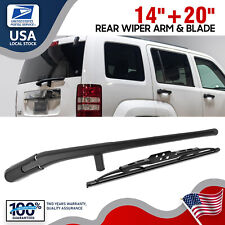 Rear Wiper Arm & Blade For Jeep LIBERTY 2008 - 2012 68034341AD high Quality 2pc picture