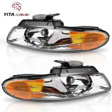 Headlights Assembly for 1996-2000 Dodge Caravan Chrysler Town & Country Voyager picture