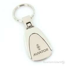 Lincoln Aviator Tear Drop Keychain (Chrome) picture