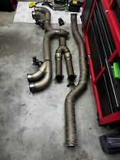 NISSAN GT-R R35 GTR Street Lethal 4in EXHAUST SYSTEM SS All V-Band Connections picture