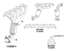 EXHAUST MANIFOLD WITH INTEGRATED CATALYTIC CONVERTER for 2007-2008 Isuzu i-370 picture