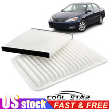 Engine & Cabin Air Filter Combo Set For 2002-2010 Toyota CAMRY SIENNA SOLARA picture