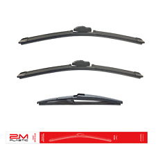 Front and Rear Windshield Wiper Blade For Toyota PRIUS C 12-19 Set 28