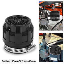 35/42/48MM High Flow Inlet Cleaner Dry Filter Cold Air Intake Cone Replace Black picture