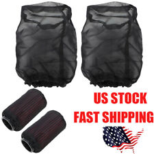 2XStock Pods K+N Style Air Filter OUTERWEARS Dustproof Cover For Yamaha  Banshee picture