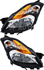 For 2007-2009 Nissan Altima Headlight Halogen Set Driver and Passenger Side picture