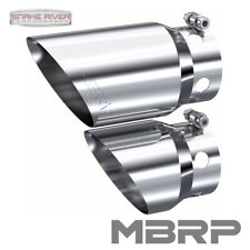 MBRP STAINLESS STEEL EXHAUST TIPS 2008-2022 FORD F250 F350 F450 SUPERDUTY DIESEL picture