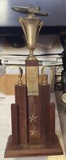 1956 USA V Mexico Boat Race Trophy 2nd. Place Stock Hydro Flat Bottom San Diego  picture