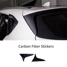 For Mazda CX-5 2017-2024 Carbon Fiber Stickers Rear Wing Side Spoiler Cover Trim picture