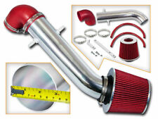 91-95 JEEP Wrangler 2.5 L4 & 4.0 I6 SHORT RAM AIR INTAKE KIT + RED FILTER picture