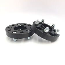 2pc 25mm Black Hubcentric Wheel Spacers 5x114.3 Fits Civic Accord S2000 RSX TSX picture