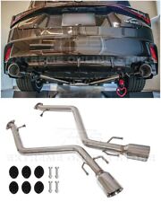 For 21-Up Lexus IS300 IS350 Muffler Delete Axle Back Dual Tips Exhaust Pair picture