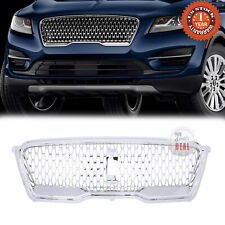 Front Bumper Upper Chrome Mesh Grille For Lincoln MKC 2019 KJ7Z8200AA Silver picture