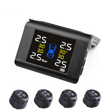 LED Display Car TPMS Tire Temp Pressure Monitor System With 4 External Sensor picture