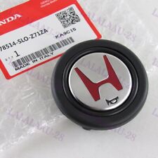 Silver JDM Horn Button For Momo Steering Wheel For Honda Acura NSX EG6 EK9 DC2 picture