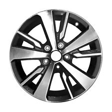 16x6.5 Machined Dark Charcoal Metallic Wheel fits 2019-2022 Nissan Leaf picture