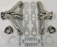 Stainless Steel 1955-57 Chevy Tri 5 Shorty Exhaust Headers Bel Air 150 210 SBC picture
