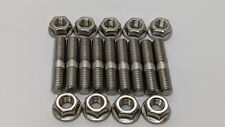 Vauxhall Exhaust Studs and Flange Nuts Stainless Steel Corsa Zafira Astra Stud picture