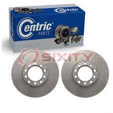 2 pc Centric Front Disc Brake Rotors for 1981-1983 Mercedes-Benz 380SEL dl picture
